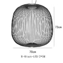 GobekUsa Industrial Birdcage Iron Table Lamp for Bar, Restaurant, Hotel - LED Lighting
