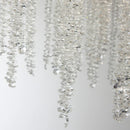 GobekUsa Branch Crystal LED Ceiling Chandelier in Gold/Black for Dining Room Lobby