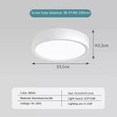 GobekUsa LED Minimalist Ceiling Light for Home - Ultra Slim Round Modern Lamps