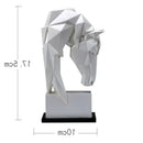 GobekUsa Horse Ornaments: Nordic Art Light Luxury for Living Room, TV Cabinet & Foyer