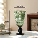 GobekUsa Glass Vase for Hydroponics Plant Pot Room Decor & Flower Arrangement