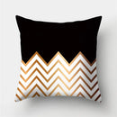 GobekUsa Geometric Stripes Pillowcase 45x45cm Polyester Cushion Cover for Living Room