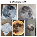 GobekUsa Creative Moon Earth LED Wall Lamp for Modern Living Spaces