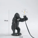 GobekUsa Gorilla Night Light Indoor Decor Resin Small Lamp