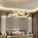 GobekUsa Crystal Chandelier Pendant Lamp for Modern Living Room & Dining Room Lighting