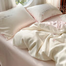GobekUsa Ice Silk Bedding Sets for Cool Summer Sleep. Skin-Friendly Quilt Cover for Adults & Kids.