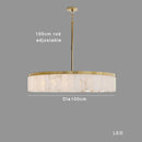 GobekUsa Gold Marble Ceiling Pendant Light Round Elegant Luxury Hanging Lamp