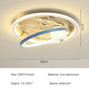GobekUsa Astronaut LED Chandelier: Remote Control Kids Ceiling Pendant Light for Bedroom & Nursery