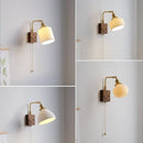 GobekUsa Ceramic Copper LED Wall Lamps Bedroom Bathroom Mirror Light Fixtures