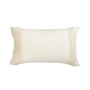 GobekUsa Boho Style Beige Linen Cushion Cover with Tassels for Home Decor