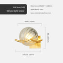 GobekUsa Gold Glass Ball Wall Lamp for Modern Indoor Lighting Décor