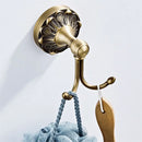 GobekUsa Brass Bathroom Hardware Set: Shelf, Toilet Brush Holder, Paper & Towel Holder