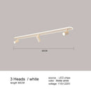 GobekUsa Black LED Ceiling Spotlights for Living Room Kitchen Bedroom Decor