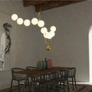 GobekUsa Nordic LED Pendant Lamp Acrylic Chandelier for Home Decor Lighting