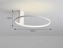 GobekUsa Circular LED Ceiling Light for Bedroom - 360 Degree Rotation