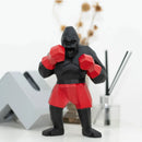 GobekUsa King Kong Gorilla Sculpture: Nordic Boxer Character Figurine for Desk Decor Craft Gift