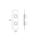 GobekUsa Glass Wall Lamp for Home Bedroom Staircase Decor