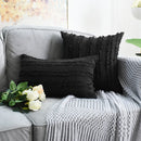 GobekUsa Boho Chic Tassel Striped Pillow Covers for Home Decor