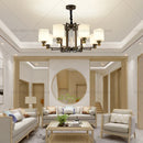2024 New Duplex Villa Chandelier: GobekUsa High Jump Floor Hollow Lamps Lighting