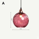 GobekUsa Glass Ball Lustre Pendant Lights - Modern Nordic Design for Kitchen, Bedroom, or Restaurant
