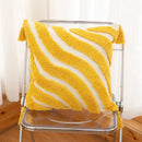 GobekUsa Boho Geometric Tufted Cushion Cover Cotton Canvas Pillow Covers