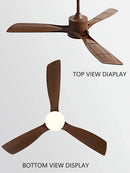 GobekUsa 52" DC Motor Ceiling Fan with LED Light & Remote Control