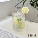 GobekUsa Glass Coffee Mug Tea Milk Beer Tumbler Heat-resistant Drinking Cup