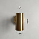 GobekUsa Gold Iron Art LED Wall Lamp for Modern Living Room and Bedroom