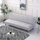 GobekUsa Armless Futon Sofa Cover Slipcover Elastic No Armrest