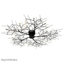 GobekUsa Country Branch Iron Ceiling Light: American Style Living Room Decor Fixture