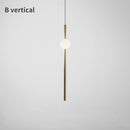 GobekUsa Glass Pendant Lights: Modern Long Hanging Lamps for Kitchen, Dining Room, and Shop