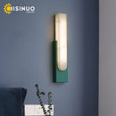 GobekUsa 19.6＂LED Marble Wall Sconce - Modern Indoor Bedside Lighting for Living Room