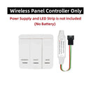 GobekUsa Flowing LED Strip Light: SMD 2835 Pixel Horse Race Tape Light with Wireless Controller