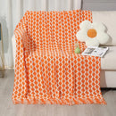 GobekUsa Knitted Tassel Hem Blanket: Cozy Warmth for Home, Office, Sofa, and More