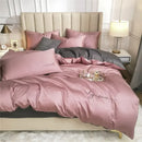 GobekUsa Egyptian Cotton Bedding Set with Sheet Pillowcase Blanket Cover - Queen King Size
