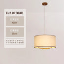GobekUsa Japanese Bamboo Chandelier Pendant Light for Living Dining Bedroom - Quiet Style Icon