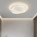 GobekUsa Geometric Square LED Ceiling Light with Remote Control for Study Living Room Bedroom