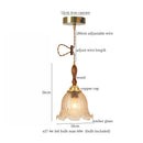 GobekUsa Cracked Glass LED Pendant Lights for Home Decor, Restaurant, Living Room, Kitchen