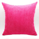 GobekUsa Corduroy Pillow Cover: Striped Cushion for Sofa Bed - Nordic Home Decor