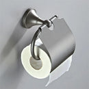 GobekUsa Gray Bathroom Accessories Set: Towel Rack, Toilet Brush Holder, Shelf, Soap Dish