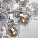 GobekUsa Glass Ball Ceiling Chandelier for Living Room Dining Bedroom - Nordic Air Bubble Pendant Light