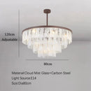 GobekUsa Cloud Glass LED Pendant Light - Dimmable Designer Home Decoration