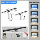GobekUsa LED Monitor Bar Light for Dimming PC Screen, Stepless RGB Desk Lamp