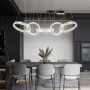GobekUsa Crystal Chandelier Pendant Light for Living Room Dining Room Ceiling Lighting
