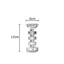 GobekUsa Crystal Candle Holder Desk Decoration Home Aroma Container
