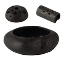 GobekUsa Lotus Seedpod Ceramic Vase Artificial Flower Pot Modern Desk Decor