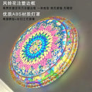 GobekUsa Bohemian Romantic Art Decor Ceiling Lamp 50cm for Living Room and Bedroom