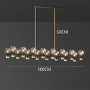 GobekUsa Crystal Chandelier Luxury Pendant Light for Living and Dining Room