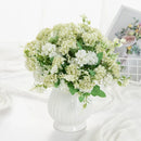 GobekUsa Hydrangea Bouquet Artificial Flowers Home Decor Wedding Floral Arrangement Bouquet