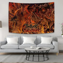 GobekUsa Black Dahlia Murder Metal Band Tapestry: Rock Music Poster for Studio Bar